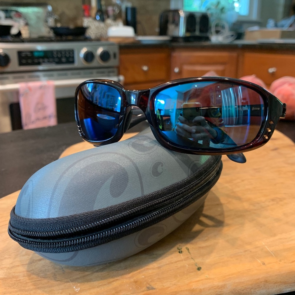 Costa Sunglasses Brine Polarized Blue Glass